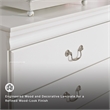 Ashley Furniture Anarasia 6 Drawer Double Dresser in White