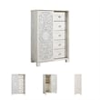 Signature Design by Ashley Paxberry 5-Drawer Door Chest in White Wash