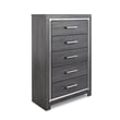 Ashley Furniture Lodanna 5 Drawer Chest in Gray
