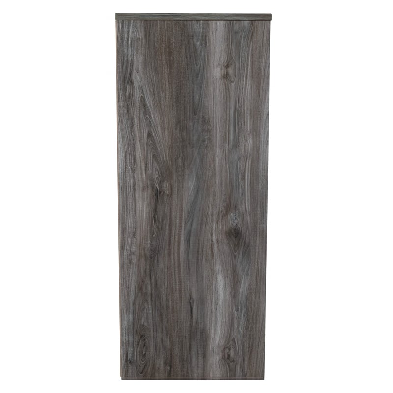 Signature Design by Ashley Baystorm 6 Drawer Double Dresser in Smokey Gray