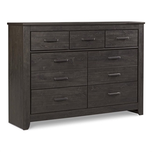 Ashley Furniture Brinxton 7 Drawer Dresser in Charcoal