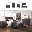 Signature Design by Ashley Brinxton 5 Drawer Chest in Almost Black