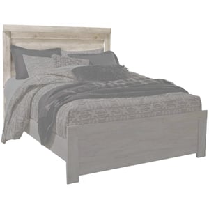 Ashley Furniture Bellaby Queen Panel Headboard in Whitewash
