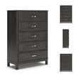 Ashley Furniture Caitbrook 7 Drawer Dresser in Gray