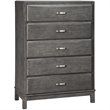 Signature Design by Ashley Caitbrook 5 Drawer Chest in Gray