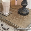 Ashley Furniture Realyn Engineered Wood 6 Drawer Double Dresser in Mahogany