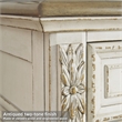 Signature Design by Ashley Realyn 7-Drawer Dresser in Chipped White and Brown