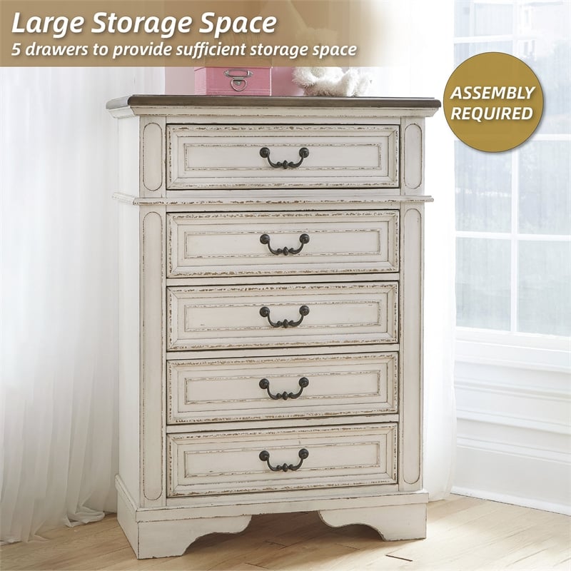 Ashley Realyn 5 Drawer 34
