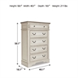 Signature Design by Ashley Realyn 5 Drawer 40