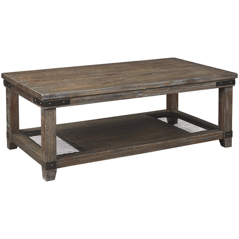 Ashley Furniture Danell Ridge Coffee Table in Brown Cymax Business