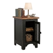 Ashley Furniture Valebeck 14&quot Engineered Wood End Table in Vintage Black/Brown