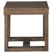 Signature Design by Ashley Cariton Square End Table in Grayish Brown