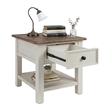 Signature Design by Ashley Bolanburg 1 Drawer End Table in Antique White