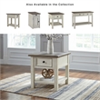 Signature Design by Ashley Bolanburg 1 Drawer End Table in Antique White