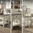 Signature Design by Ashley Bolanburg 1 Drawer End Table in Antique White