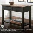 Signature Design by Ashley Tyler Creek 2 Drawer Console Table in Grayish Brown