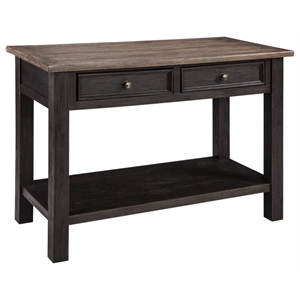 Signature Design by Ashley Tyler Creek 2 Drawer Console Table in Grayish Brown