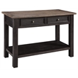 Signature Design by Ashley Tyler Creek 2 Drawer Console Table in Grayish Brown