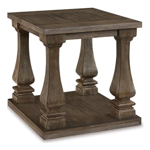 Signature Design by Ashley Johnelle End Table in Gray