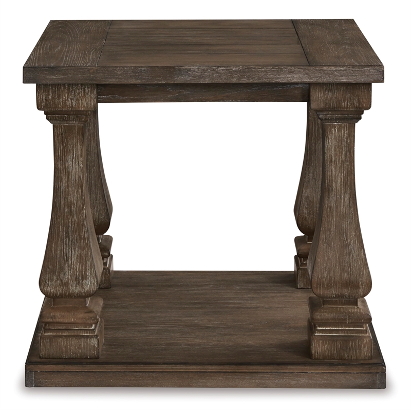 Signature Design by Ashley Johnelle End Table in Gray