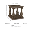 Signature Design by Ashley Johnelle End Table in Gray