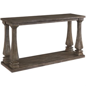 ashley furniture johnelle console table in gray