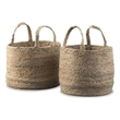 Ashley Brayton 2 Piece Basket Set in Natural