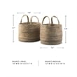 Ashley Brayton 2 Piece Basket Set in Natural