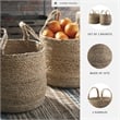 Ashley Brayton 2 Piece Basket Set in Natural