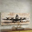 Ashley Kalene Wrapped Canvas Wall Painting in Brown and Black