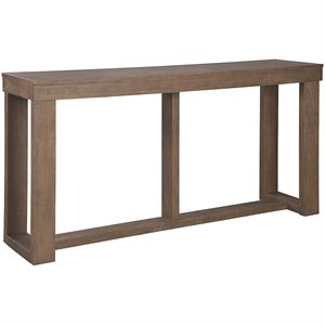 ashley furniture cariton console table in grayish brown