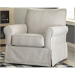 Signature Design by Ashley Searcy Swivel Glider in Quartz