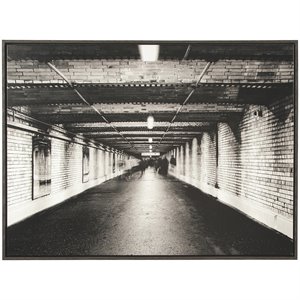 ashley param wrapped canvas wall print in black and white