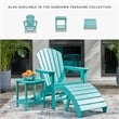 Signature Design by Ashley Sundown Treasure Adirondack Chair in Turquoise