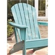 Signature Design by Ashley Sundown Treasure Adirondack Chair in Turquoise