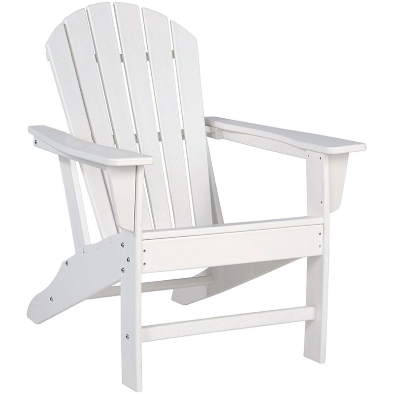 Ashley Furniture Sundown Treasure Adirondack Chair in White