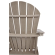 Signature Design by Ashley Sundown Treasure Adirondack Chair in Grayish Brown