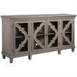 Ashley Fossil Ridge Accent Console Table in Gray