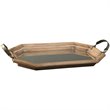 Ashley Erling Geometric Decorative Tray in Brown