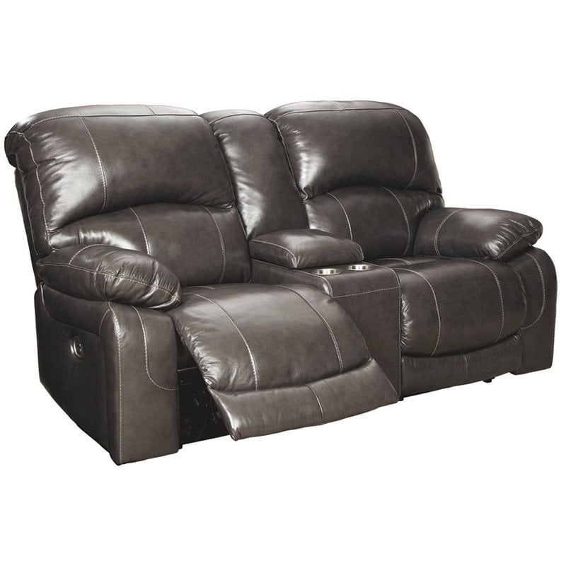 Ashley Furniture Hallstrung Leather, Ashley Furniture Leather Reclining Sofa And Loveseat