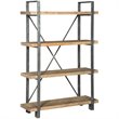 Ashley Forestmin 4 Shelf Bookcase in Brown and Black