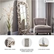 Ashley Lucia Decorative Mirror in Antique Silver