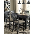 Signature Design by Ashley Tyler Creek 3 Shelf Bookcase in Black and Gray