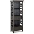 Signature Design by Ashley Tyler Creek 3 Shelf Bookcase in Black and Gray