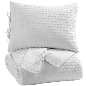ashley maurilio comforter set in white