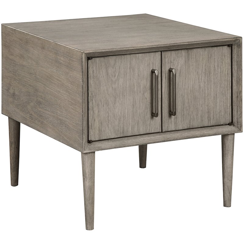 Ashley Furniture Asterson 2 Door End Table In Gray T772 3