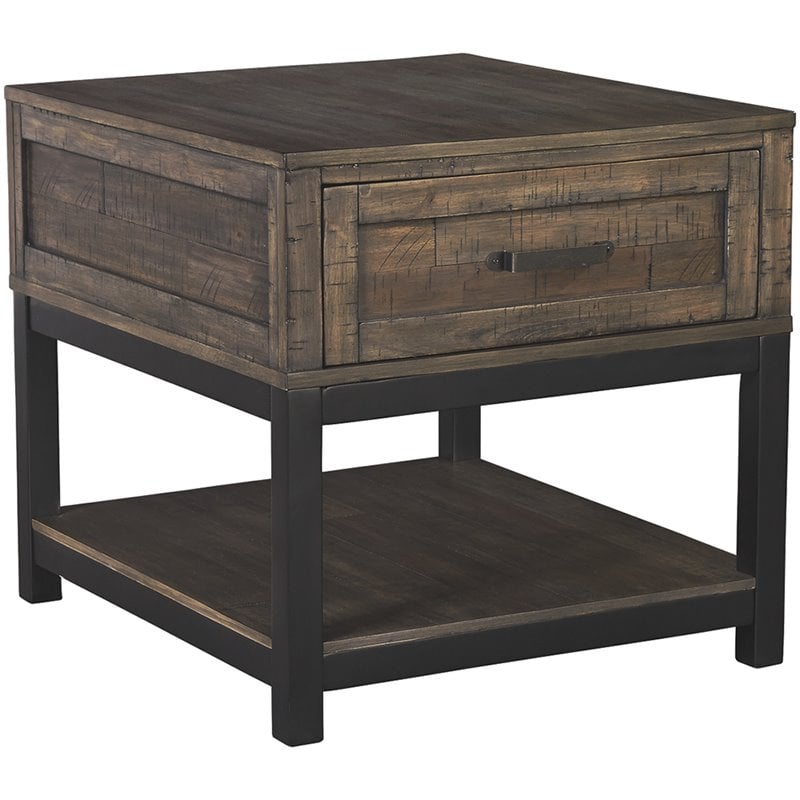 ashley black end tables