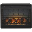 Signature Design by Ashley Electric LED Fireplace Insert in Black