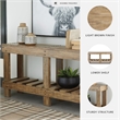 Ashley Susandeer Console Table in Light Brown