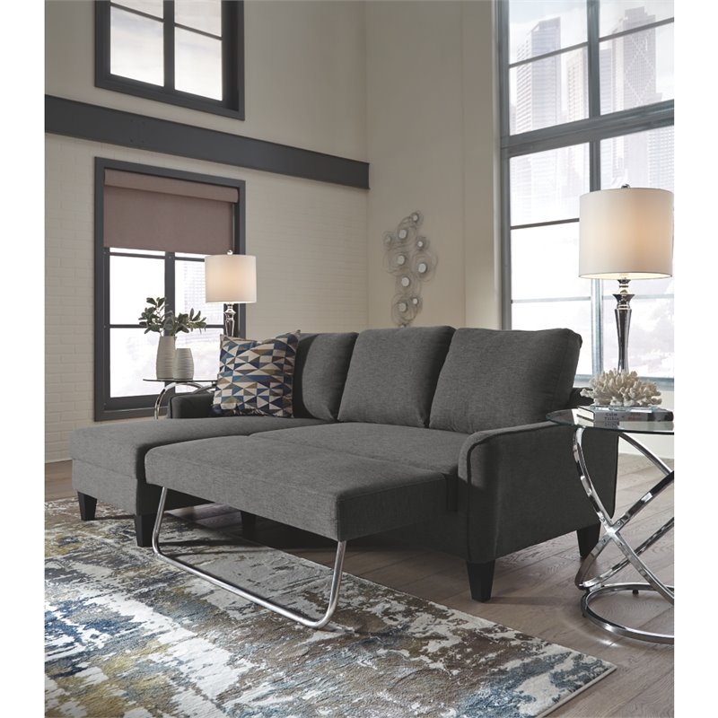 Signature Design by Ashley Jarreau Sofa Chaise Sleeper in Gray